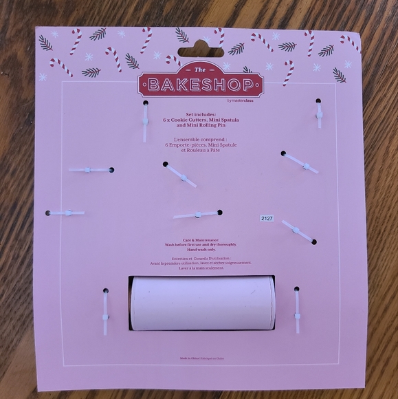 👀50% OFF🍪 NWT‼️ The Bakeshop by Masterclass brand ADORABLE Baking Set - Picture 4 of 6